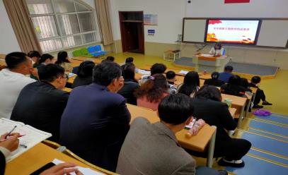 全体党员部署动员会2（也可放在党课宣讲，作为高中的党课照片用）